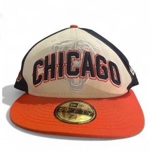 New Era Chicago Bear - Orange and White cap